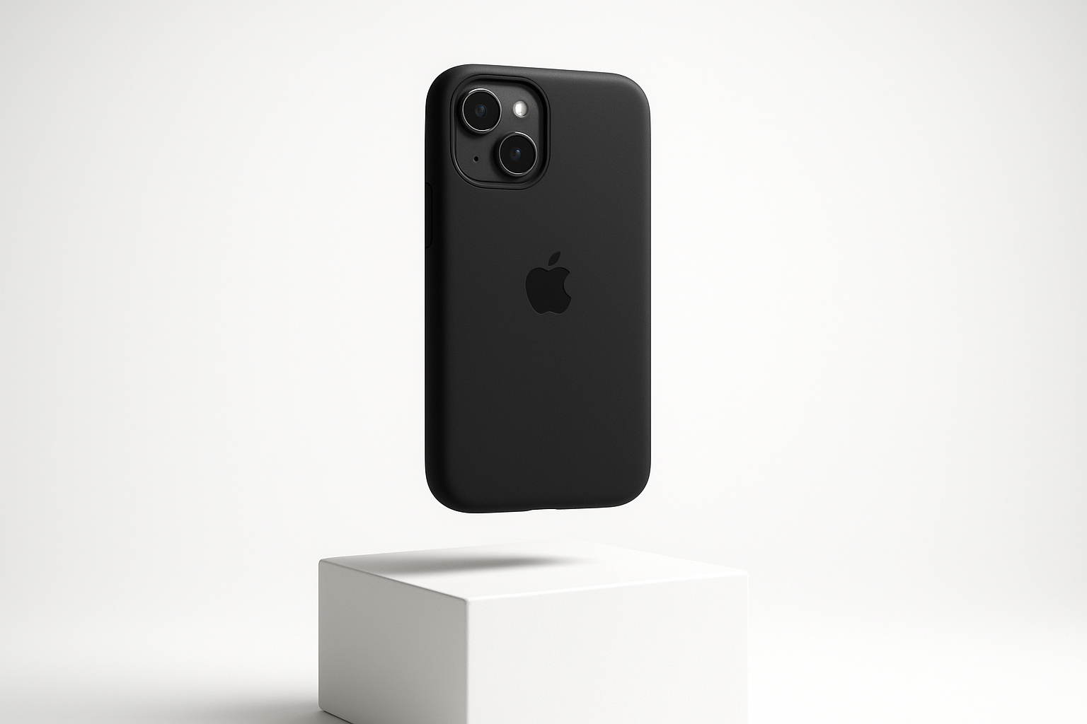Garde la coque noir mais tu change le socle la lumiére et le fond en blanc 
